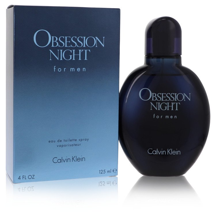 Obsession Night by Calvin Klein Eau De Toilette Spray for Men 4oz Regular