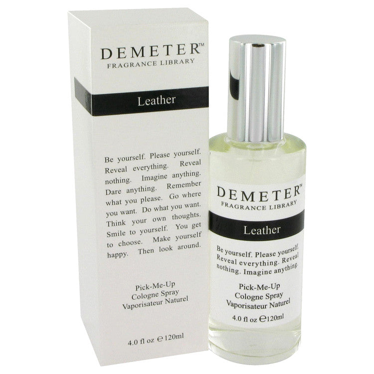 Demeter Leather by Demeter Cologne Spray 4 oz for Women - GreatEagleInc