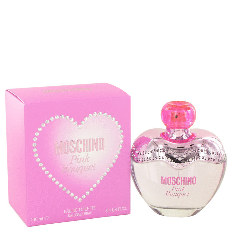 Moschino Pink Bouquet by Moschino Eau De Toilette Spray for Women 3.4 Oz Regular