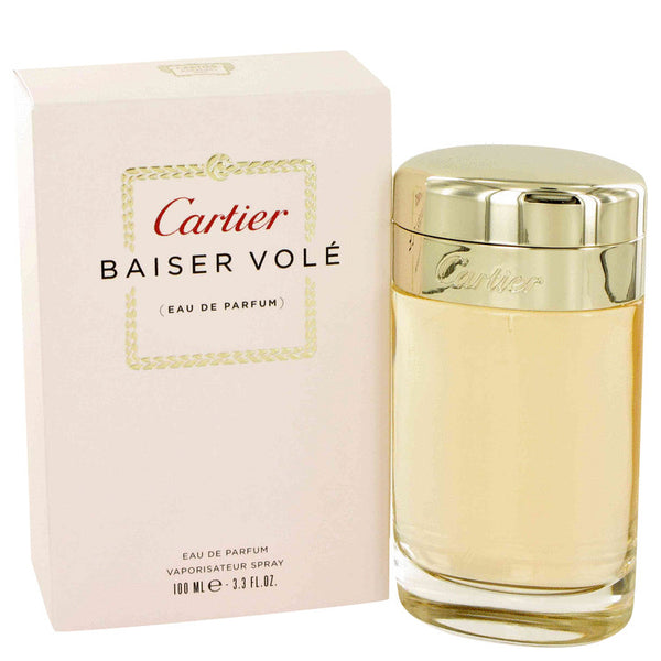 Baiser Vole by Cartier Eau De Parfum Spray 3.4 oz for Women - GreatEagleInc