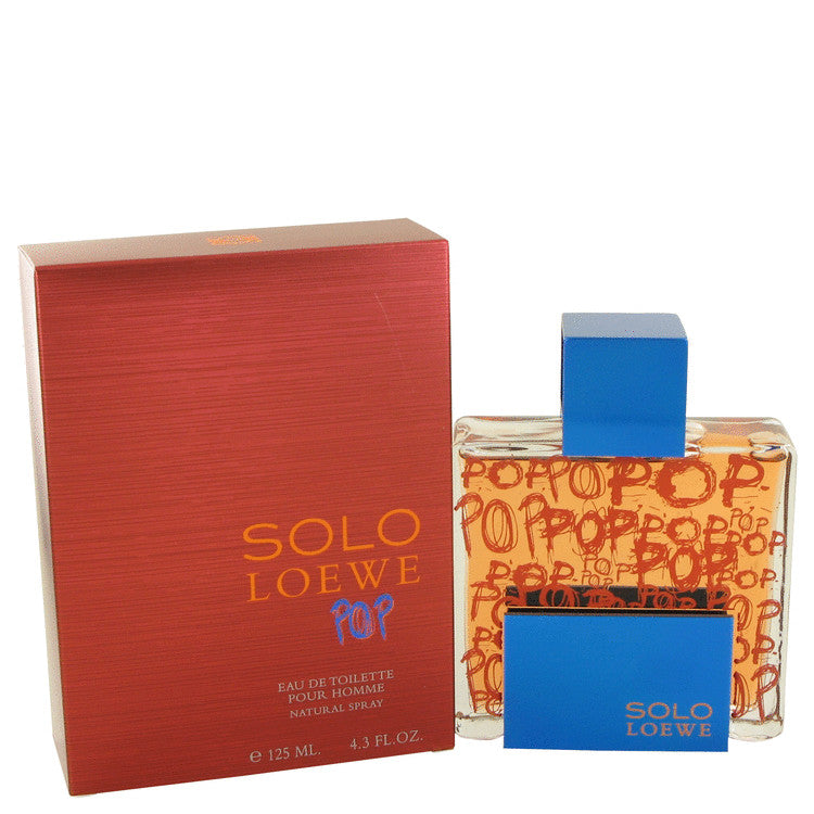 Solo Loewe Pop by Loewe Eau De Toilette Spray for Men 4.3 Oz