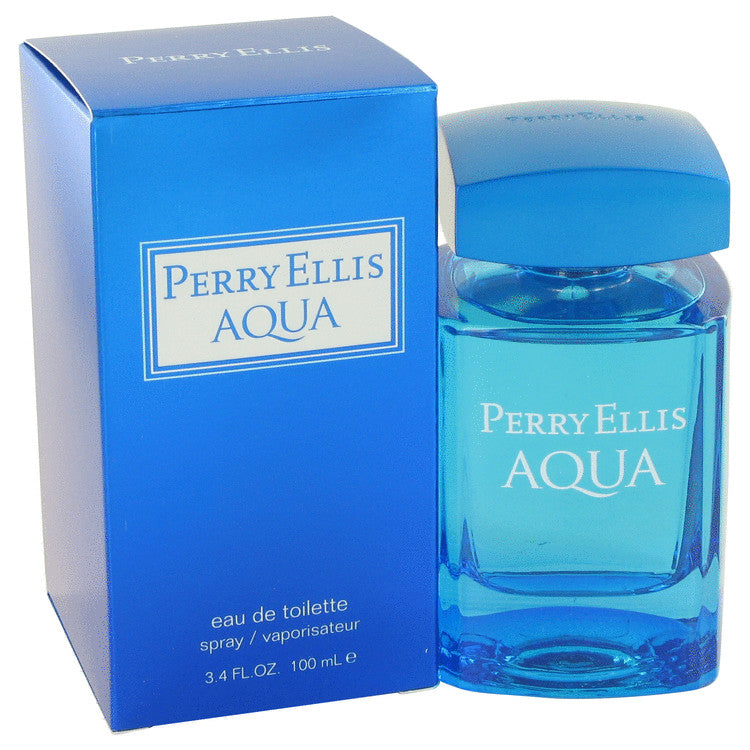 Perry Ellis Aqua by Perry Ellis Eau De Toilette Spray 3.4 oz for Men Default Title