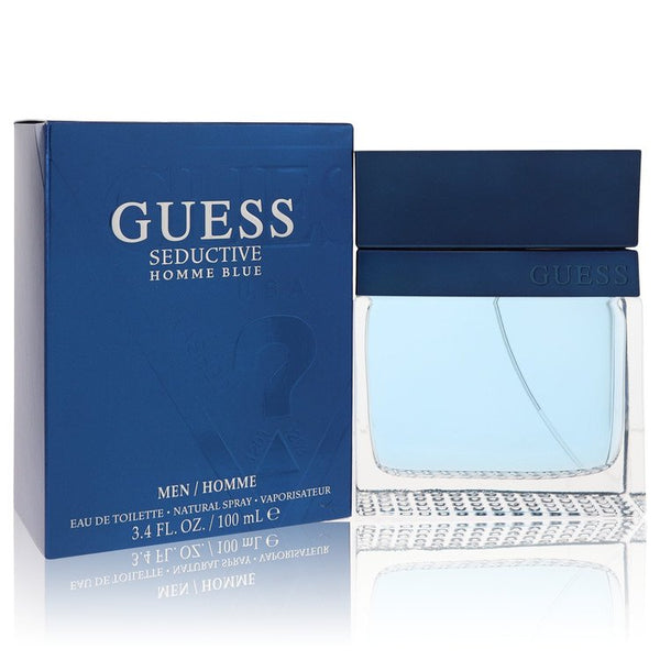 Guess Seductive Homme Blue by Guess Eau De Toilette Spray 3.4 oz for Men Default Title