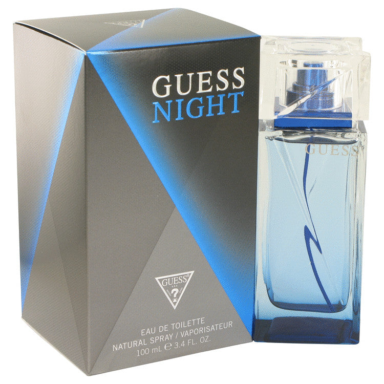 Guess Night by Guess Eau De Toilette Spray 3.4 oz for Men - GreatEagleInc