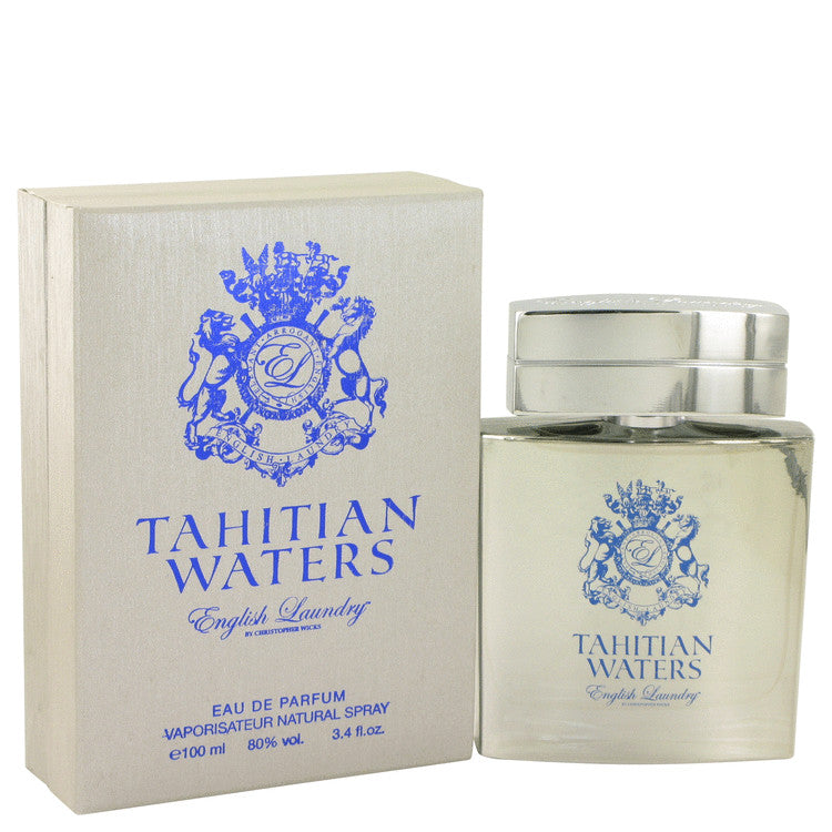 Tahitian Waters by English Laundry Eau De Parfum Spray 3.4 oz for Men - GreatEagleInc