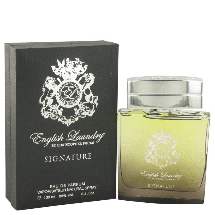 English Laundry Signature by English Laundry Eau De Parfum Spray 3.4 oz for Men - GreatEagleInc