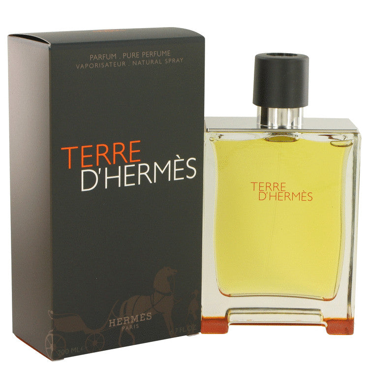Terre D'Hermes by Hermes Pure Perfume Spray 6.7 oz for Men Default Title