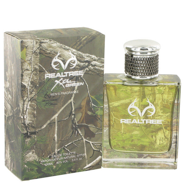 RealTree by Jordan Outdoor Eau De Toilette Spray 3.4 oz for Men - GreatEagleInc