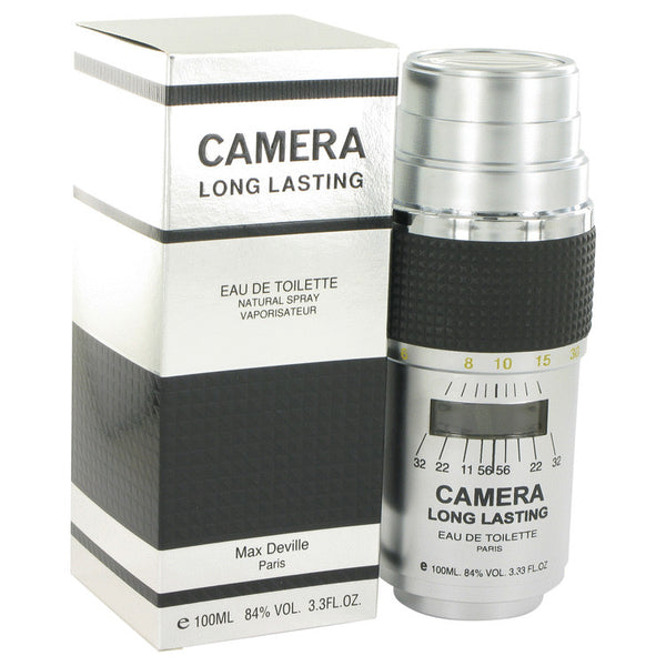 CAMERA LONG LASTING by Max Deville Eau De Toilette Spray 3.4 oz for Men 3.4oz Regular