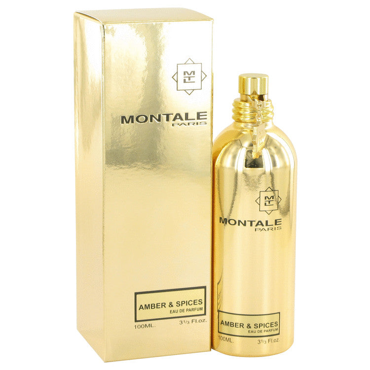 Montale Amber & Spices by Montale Eau De Parfum Spray (Unisex) 3.3 oz for Women Default Title
