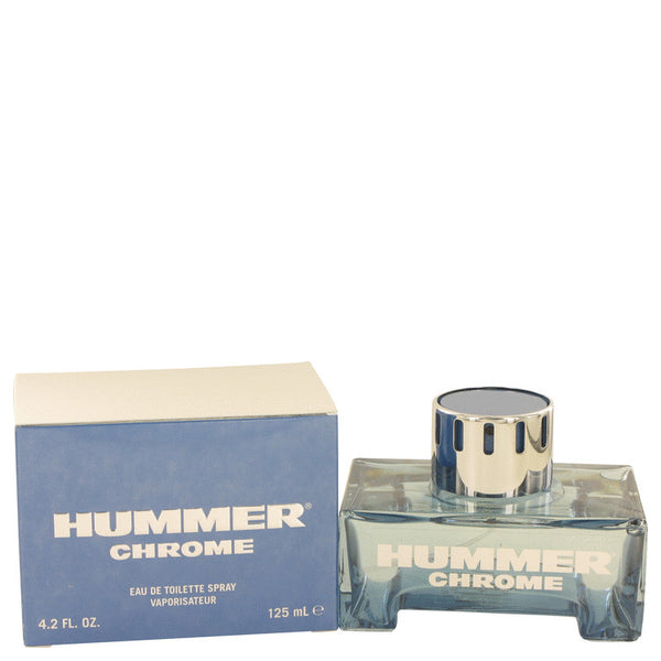 Hummer Chrome by Hummer Eau De Toilette Spray 4.2 oz for Men Default Title