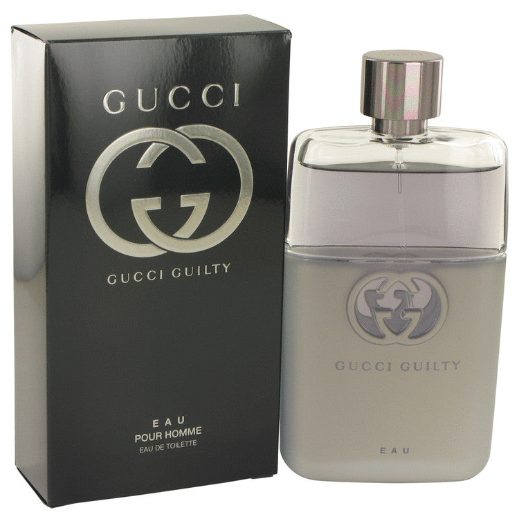 Gucci Guilty Eau by Gucci Eau De Toilette Spray 3 oz for Men - Beauty & Fragrance