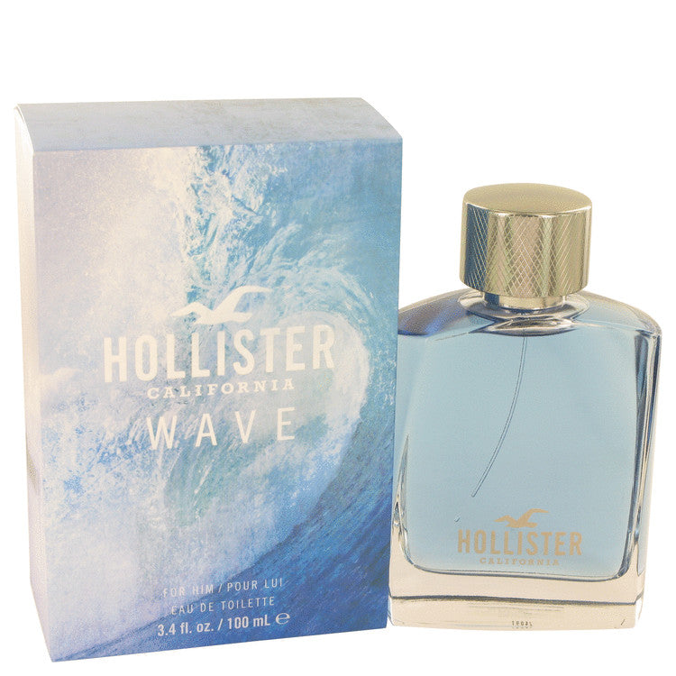 Hollister Wave by Hollister Eau De Toilette Spray 3.4 oz for Men - GreatEagleInc