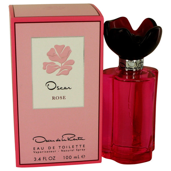 Oscar Rose by Oscar De La Renta Eau De Toilette Spray 3.4 oz for Women - GreatEagleInc