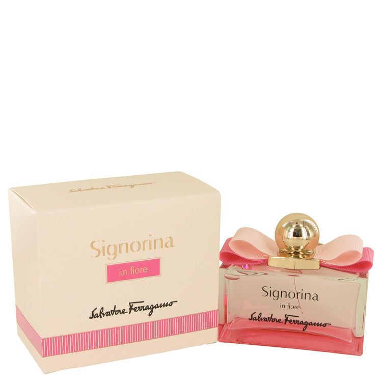 Signorina In Fiore by Salvatore Ferragamo Eau De Toilette Spray for Women 3.4oz Regular