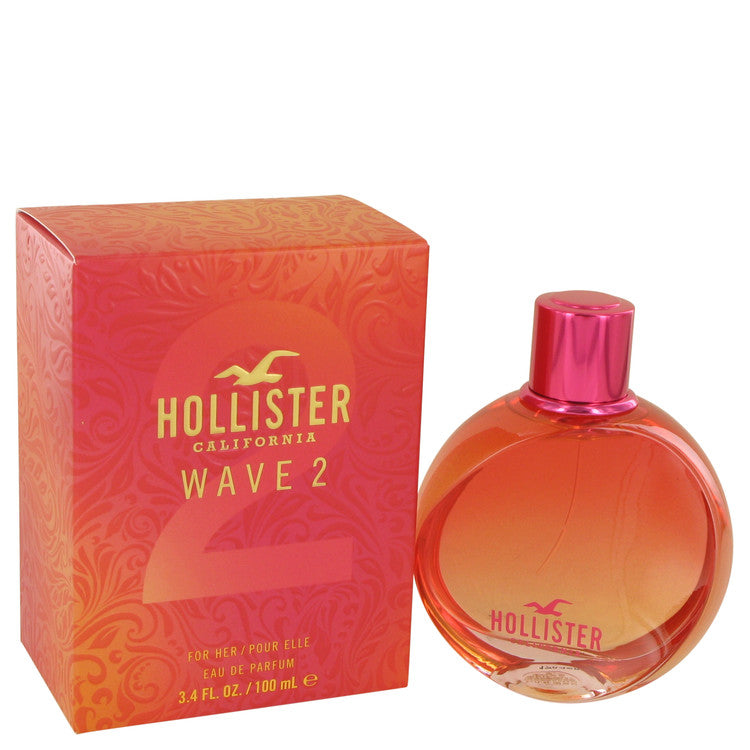 Hollister Wave 2 by Hollister Eau De Parfum Spray 3.4 oz for Women - GreatEagleInc