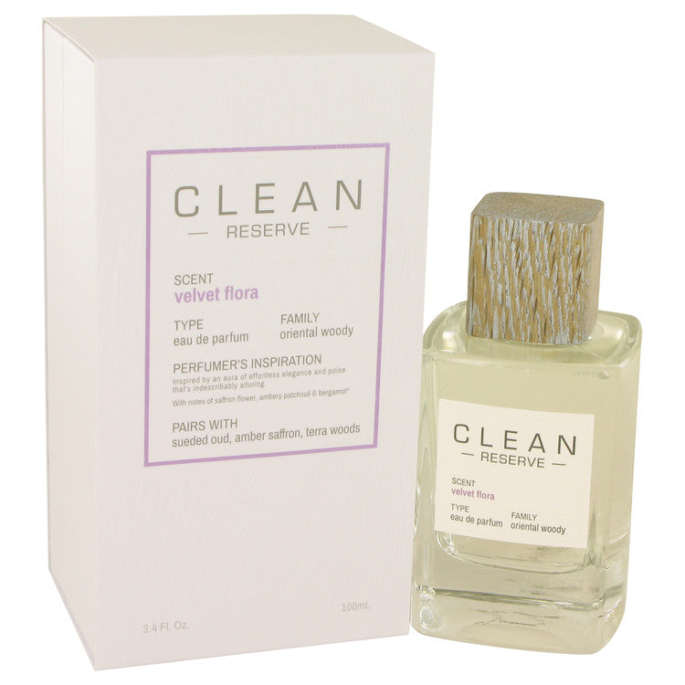 Clean Velvet Flora by Clean Eau De Parfum Spray 3.4 oz for Women - GreatEagleInc