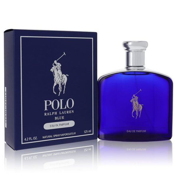 Polo Blue by Ralph Lauren Eau De Parfum Spray for Men 2.5 Oz Regular