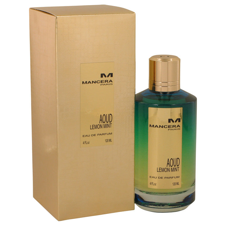 Mancera Aoud Lemon Mint by Mancera Eau De Parfum Spray (Unisex) 4 oz for Women Default Title