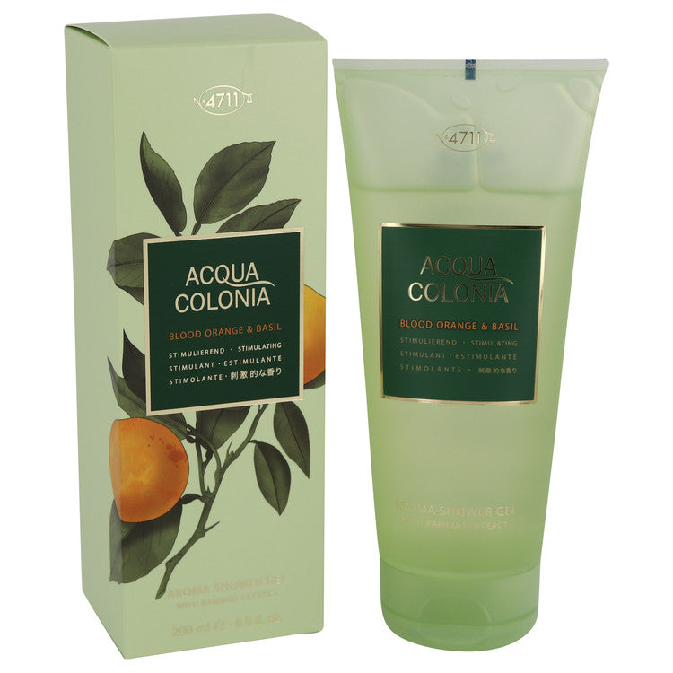 4711 Acqua Colonia Blood Orange & Basil by 4711 Shower Gel 6.8 oz for Women Regular