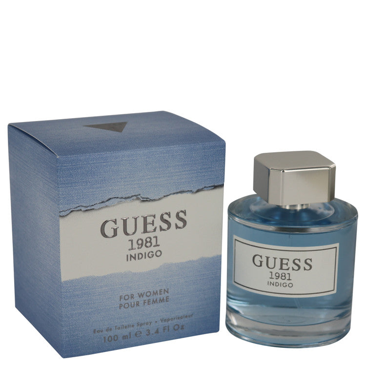 Guess 1981 Indigo by Guess Eau De Toilette Spray 3.4 oz for Women - GreatEagleInc