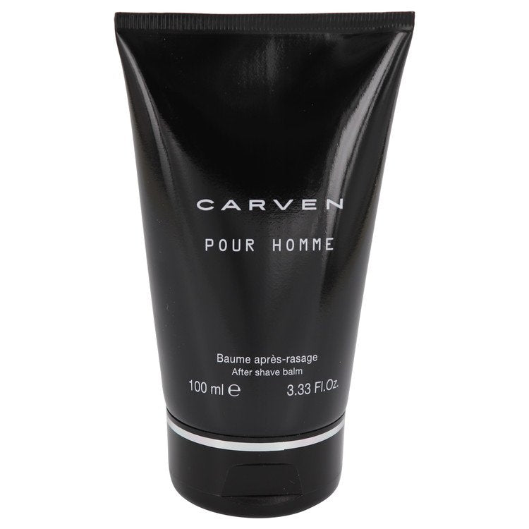 Carven Pour Homme by Carven After Shave Balm 3.4 oz for Men Regular