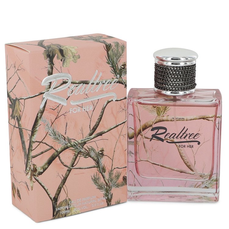 RealTree by Jordan Outdoor Eau De Parfum Spray 3.4 oz for Women - GreatEagleInc
