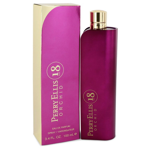 Perry Ellis 18 Orchid by Perry Ellis Eau De Parfum Spray 3.4 oz for Women Default Title