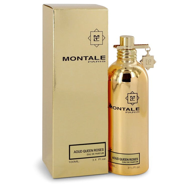Montale Aoud Queen Roses by Montale Eau De Parfum Spray (Unisex) 3.4 oz for Women - GreatEagleInc