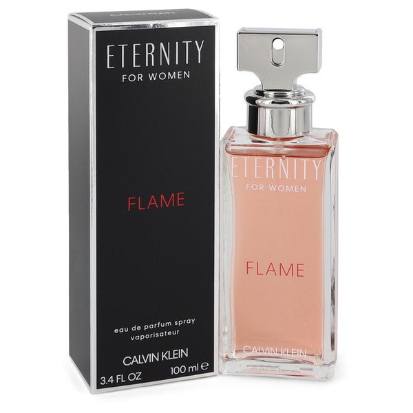 Eternity Flame by Calvin Klein Eau De Parfum Spray 3.4 oz for Women Default Title