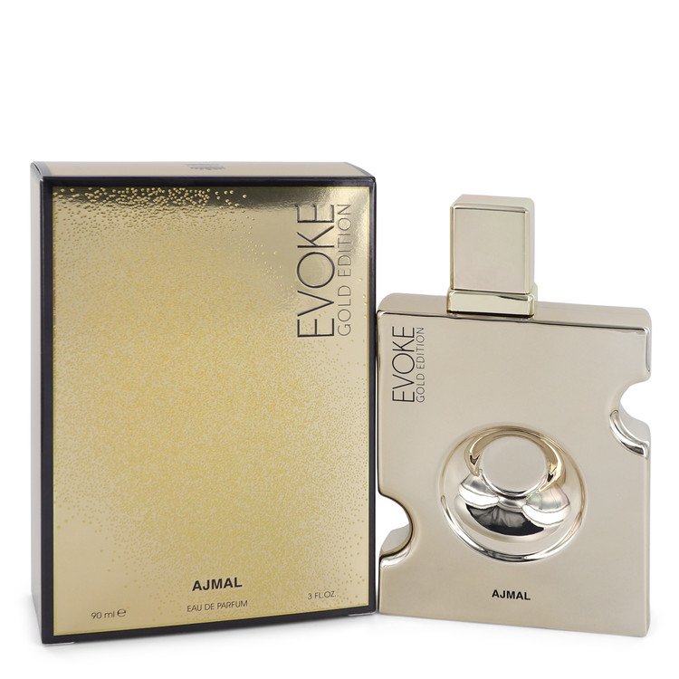 Evoke Gold by Ajmal Eau De Parfum Spray 3 oz for Men - GreatEagleInc