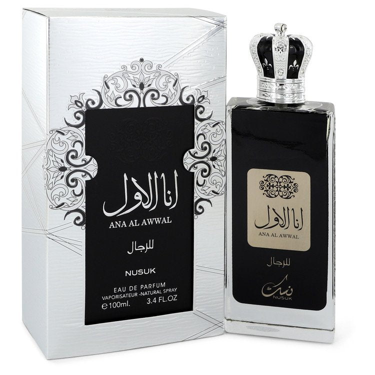 Ana Al Awwal by Nusuk Eau De Parfum Spray 3.4 oz for Men - GreatEagleInc