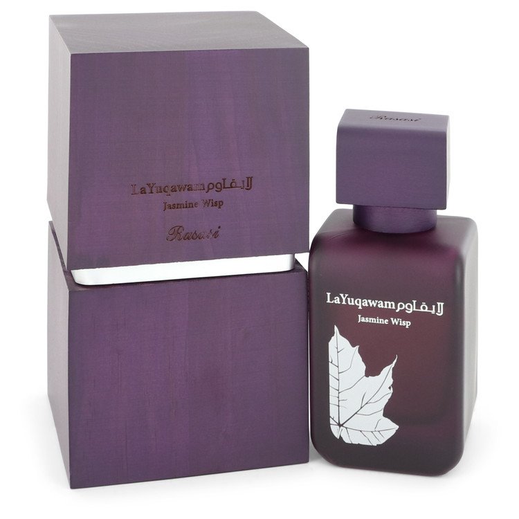 La Yuqawam Jasmine Wisp by Rasasi Eau De Parfum Spray 2.5 oz for Women - GreatEagleInc