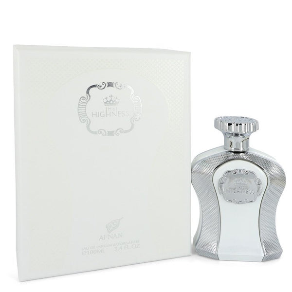His Highness White by Afnan Eau De Parfum Spray 3.4 oz for Men Default Title