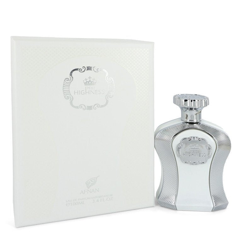 His Highness White by Afnan Eau De Parfum Spray 3.4 oz for Men Default Title