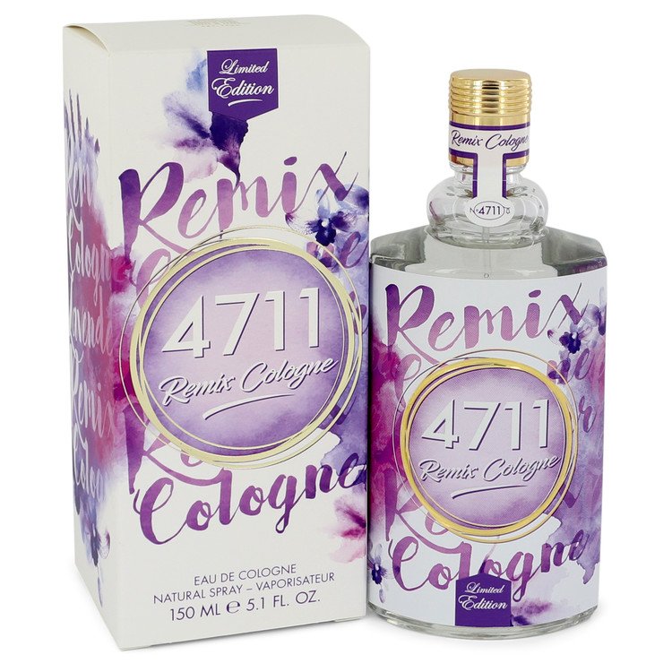 4711 Remix Lavender by 4711 Eau De Cologne Spray for Men - 5.1 Oz - Beauty & Fragrance