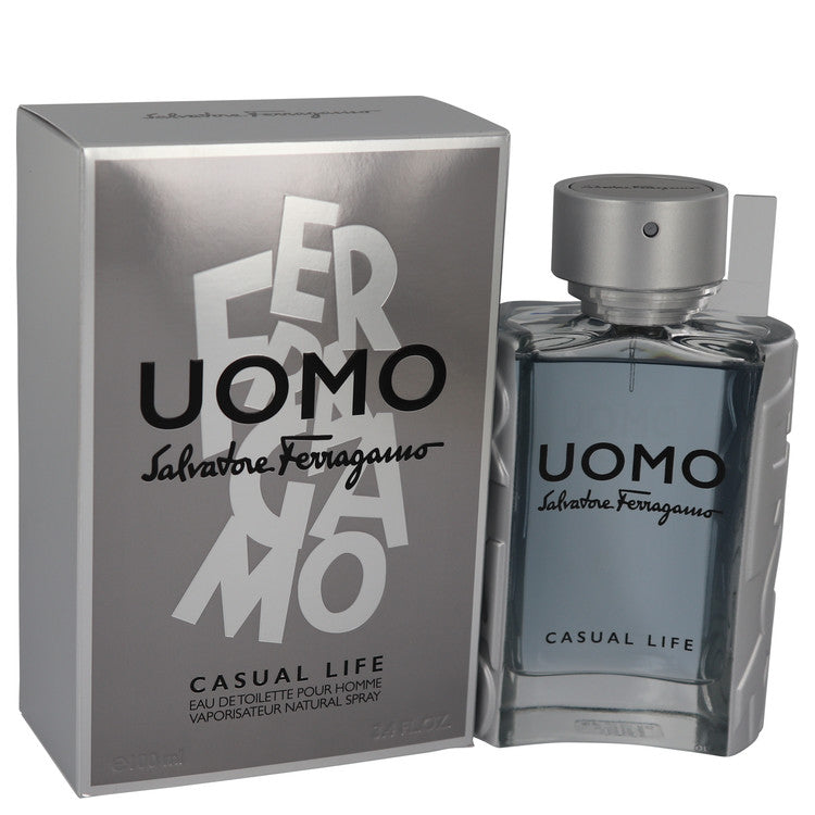 Salvatore Ferragamo Uomo Casual Life by Salvatore Ferragamo Eau De Toilette Spray for Men Regular