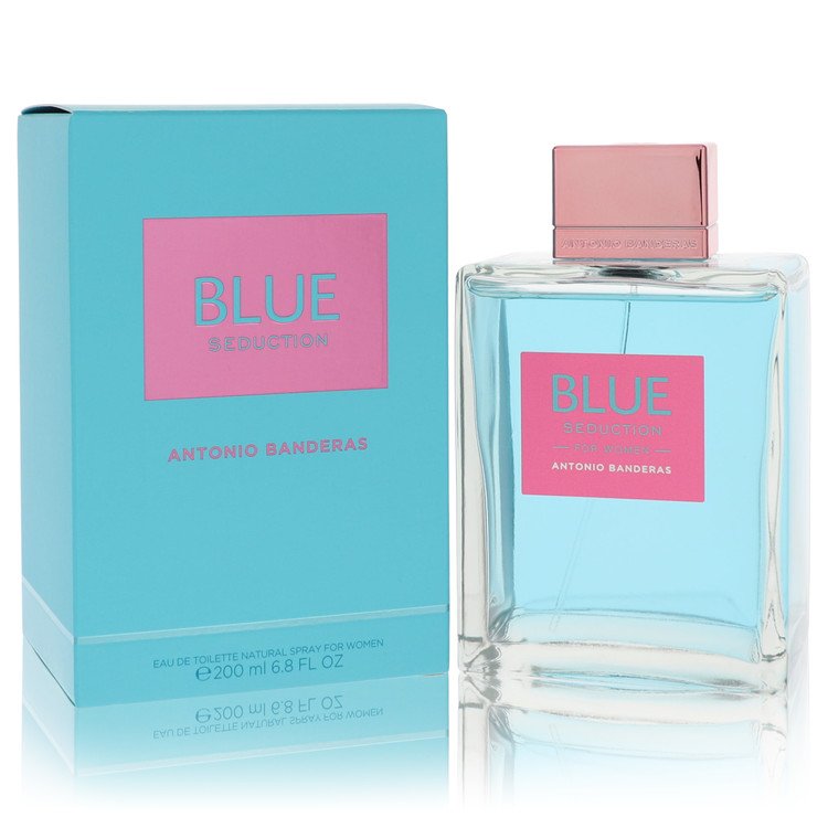 Blue Seduction by Antonio Banderas Eau De Toilette Spray for Women Regular 6.75 Oz