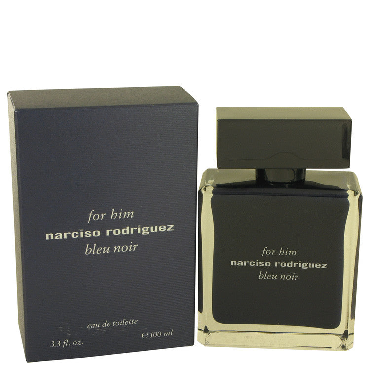 Narciso Rodriguez Bleu Noir by Narciso Rodriguez Eau De Toilette Spray for Men 3.4 Oz