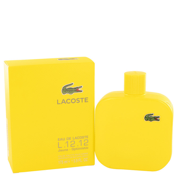 Lacoste Eau De Lacoste L.12.12 Jaune by Lacoste Eau De Toilette Spray for Men - GreatEagleInc