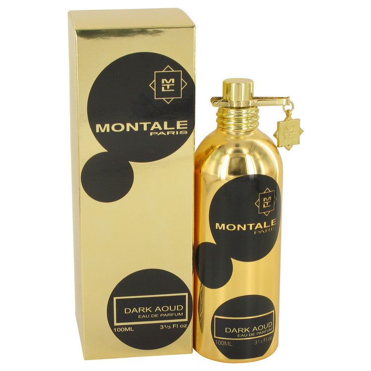 Montale Dark Aoud by Montale Eau De Parfum Spray for Men Dark Aoud 3.4 Oz