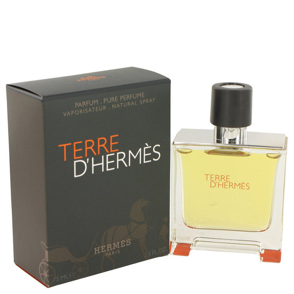 Terre D'Hermes by Hermes Pure Pefume Spray for Men - 2.5 Oz - Beauty & Fragrance