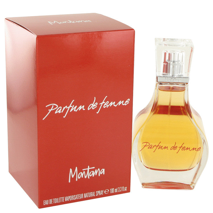 Montana Parfum De Femme by Montana Eau De Toilette Spray 3.3 oz for Women - GreatEagleInc