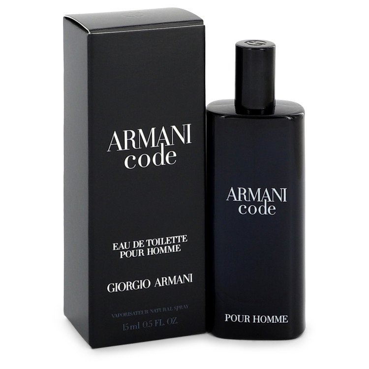 Armani Code by Giorgio Armani Eau De Toilette Spray 2.5 oz for Men 0.5oz Regular