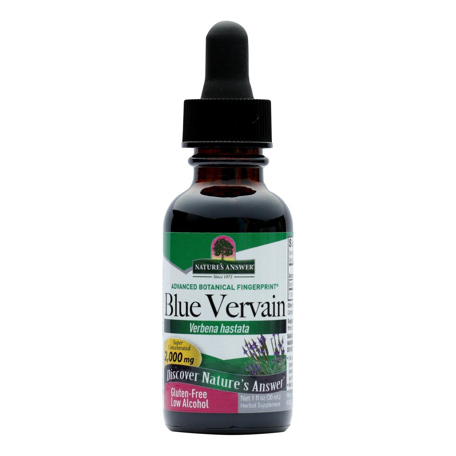 Nature's Answer - Blue Vervain Herb - 1 Fl Oz Nature's Answer