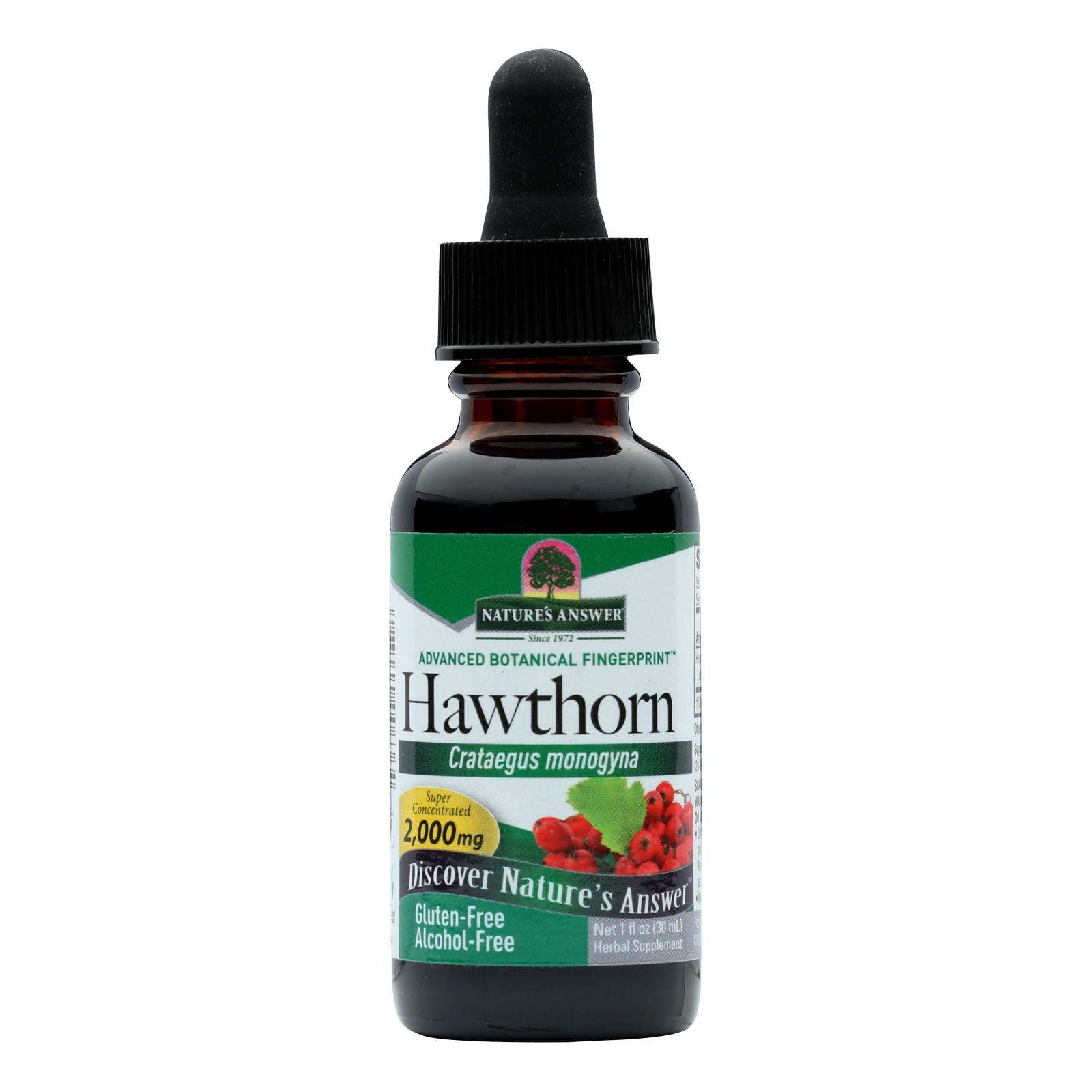 Nature's Answer - Hawthorn Berry Leaf And Flower - 1 Fl Oz Default Title