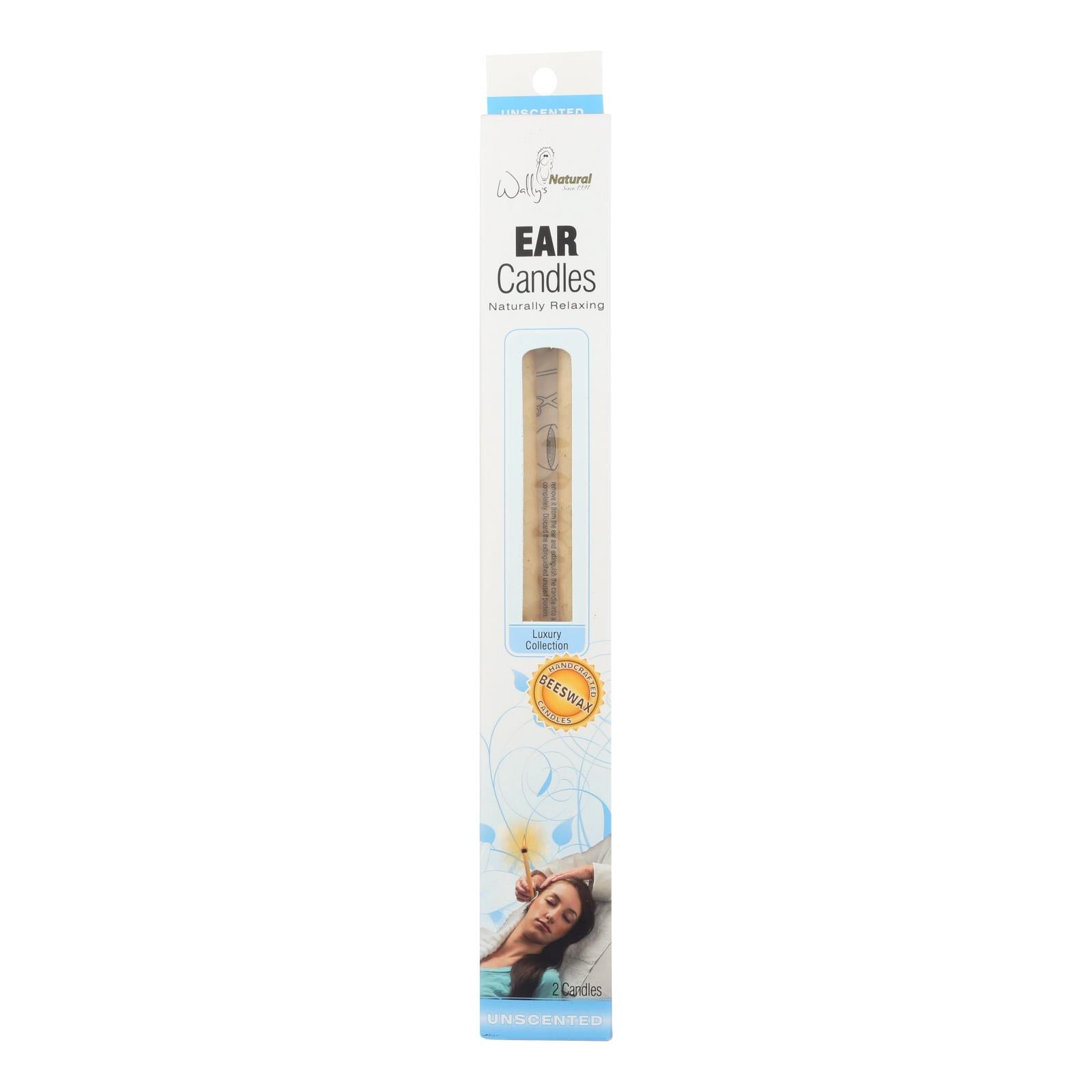Wally's Beeswax Ear Candle - 2 Candles - GreatEagleInc
