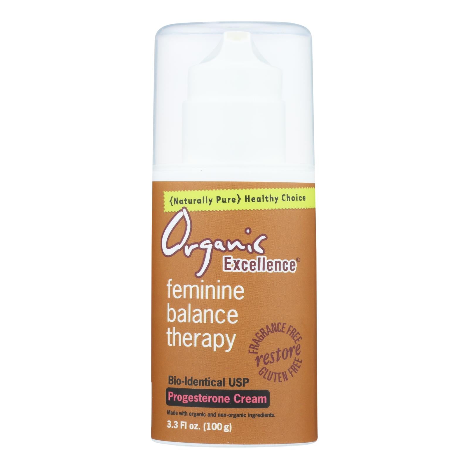 Organic Excellence Feminine Balance Therapy - 3 Oz - GreatEagleInc