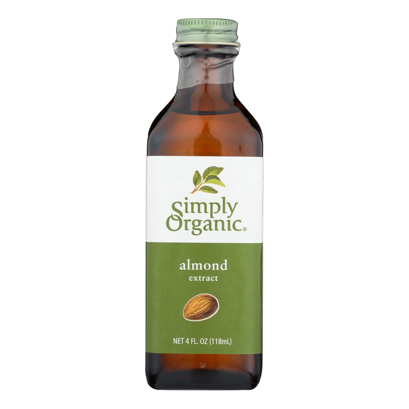 Simply Organic Almond Extract - Organic - 4 Oz - Eco-Friendly Home & Grocery