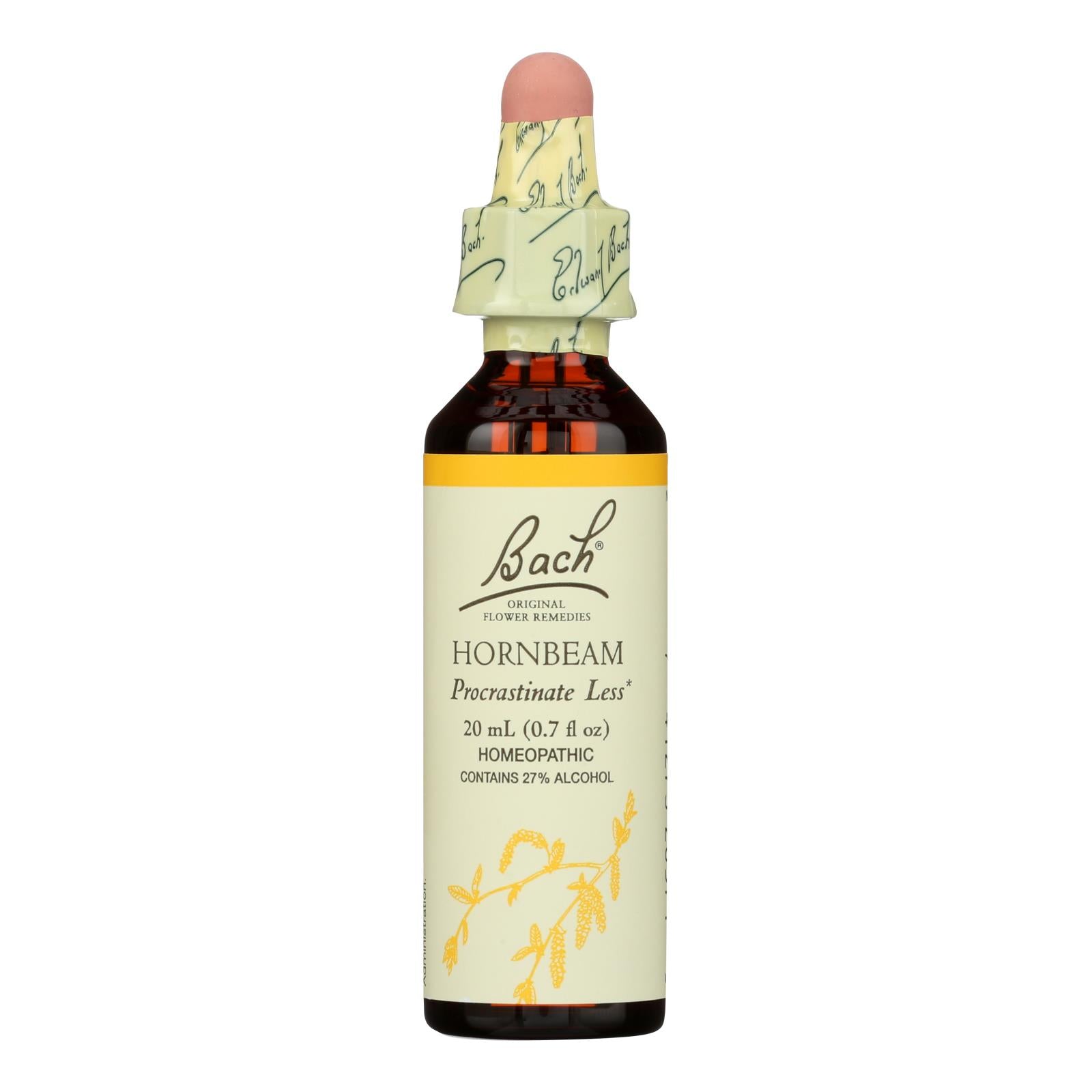 Bach Flower Remedies Essences Hornbeam - 0.7 Fl Oz - GreatEagleInc